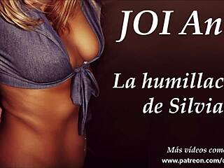 my spanish anal party with silvia’s wild dildo