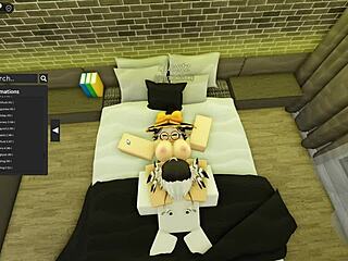 Ever seen a cute Robloxian witch banged by a stranger?