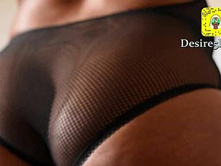 bold ebony mommy’s reverse cowgirl on ripped tape