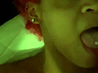 ebony thot face fucked hard with messy facial
