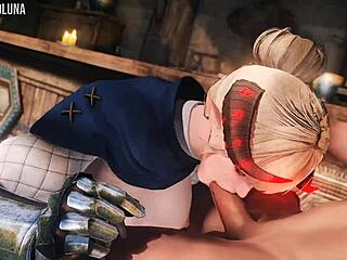 Skyrim Cute Blonde Demon Fucked In Wild Scene
