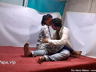 Samira bhabhi’s full rough fuck with devar