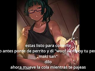 hey, let maki zenin dominate you with femboy sissy joi in spanish!