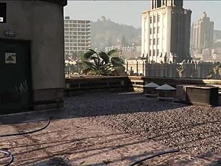 My GTA V nude mod gameplay rocks