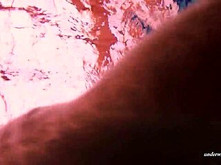 my big firm tits underwater in red dress