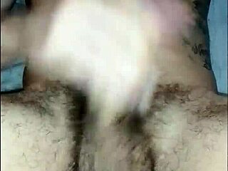 Finishing in a morning anal session