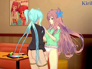 Symphogear Girls' Hot Lesbian 3D