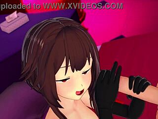 ever seen megumin take big cock at hotel?