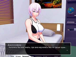 Japanese Anime Game HS Tutor Part 8 Anal Fuck