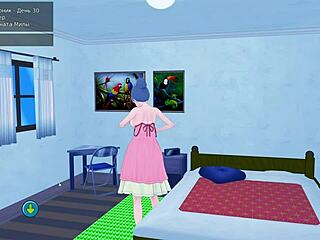 Japanese Anime Game HS Tutor Part 8 Anal Fuck