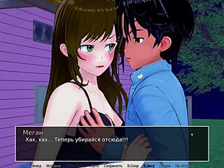 Japanese Anime Game HS Tutor Part 8 Anal Fuck