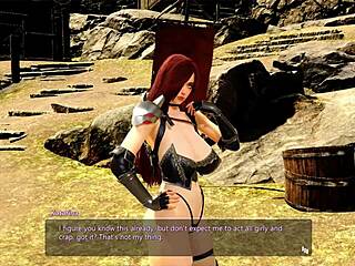 Katarina's Steamy Cartoon Scene