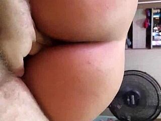 Cheeky Bitch's Double Vaginal Anal Fisting Orgasm