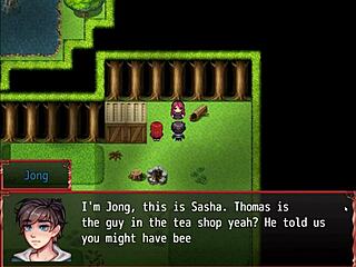 what's behind her harem hentai game suck scene?