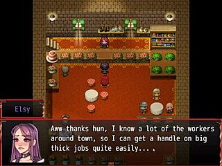 what's behind her harem hentai game suck scene?