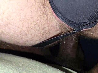 Daddy’s black cock pounds tight hole