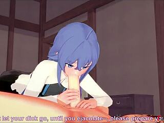 Eris Watches Roxy Fuck In Hentai