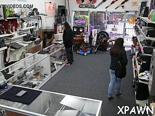Bimbo Amateur Rammed Hard In Store