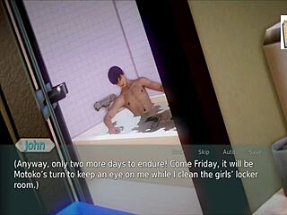 raw anime action in academy 23 game