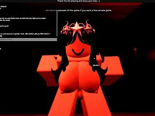 i watched roblox whore take deep anal pounding