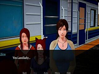 My new family gets wild in 3D anime