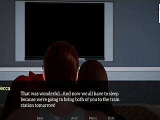 My new family gets wild in 3D anime