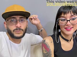 Tattooed Beauty's Daring Deepthroat Debut Blowjob