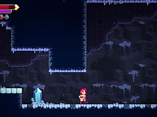 Scarlet maiden’s icy bitch conquered in level 4