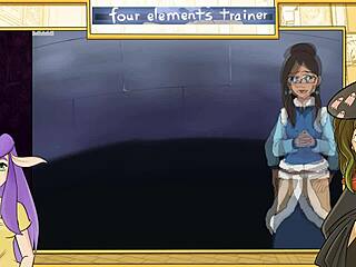 avatar the last airbender four elements trainer part 13 lesbians orgy