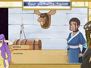 Avatar Last Airbender orgy in Four Elements Trainer 13
