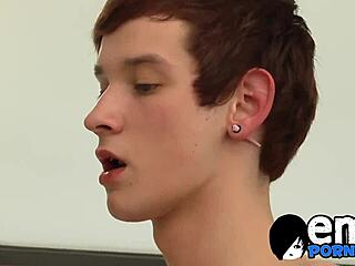 my young emo sucks before anal banging