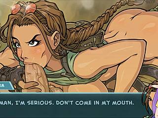 ever seen lara croft’s blowjob in star chanel 34?