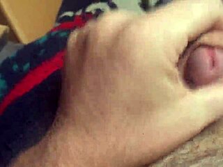 Hard Cock Jerked to Explosive Finish