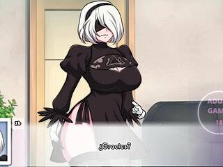 waifuhub 2b anime hentai banging hard