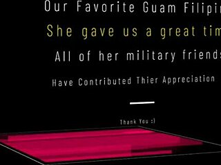 Military Men Honor Guam Filipina Friend