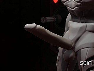 Blonde’s Extreme Android Fuck In Lab