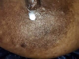 wife's milky boobs teased with subtle indian licks