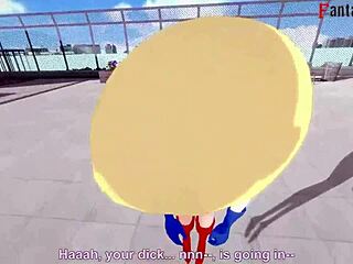 Power Girl's Subtle Thrust With Two Supermen