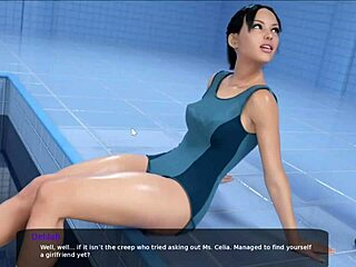 MILF explores sultry swim club