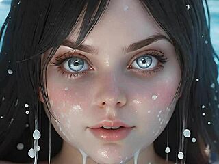 what’s behind 100 ai facials in hentai art?