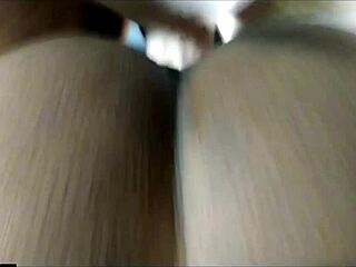 Ebony milf fucked hard in wild session