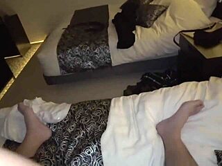 slender japanese beauty goes wild on back fuck