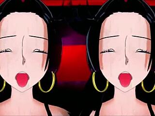 VR Boa Hancock cheats on Luffy in motel