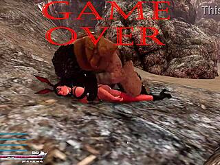 Sword x hime anime pussy fucked in game over