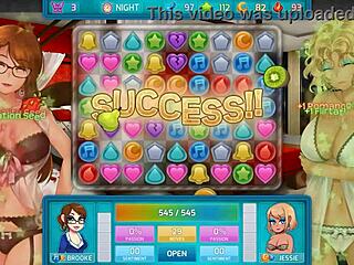 Huniepop 2 Double Date Babes Teasing In Lingerie