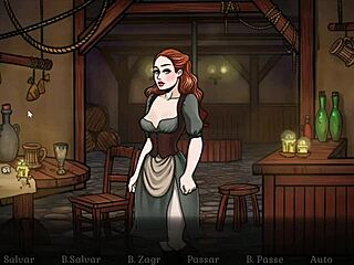 Game of Whores Ep 19 Naughty Waitress Dance