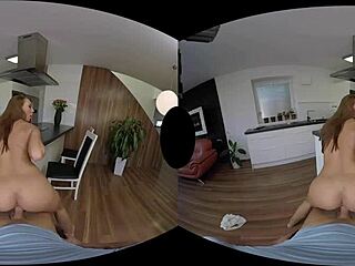 Morgan Rodriguez fucks hard as a VR redhead babe.