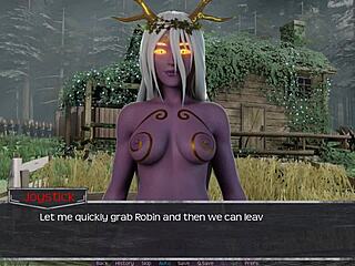 mist game: skinny teen in 3d hentai action