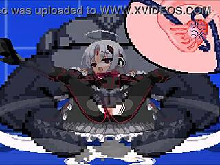 vatista’s brutal kuromaru impregnation in hentai game