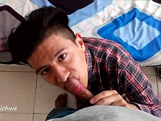 raw amateur blowjob captured in spanish style